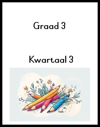 Graad 3 Opsommings (Afrikaans)