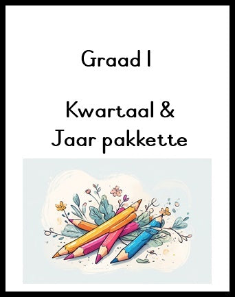 Graad 1 Opsommings (Afrikaans)
