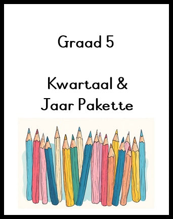 Graad 5 Opsommings (Afrikaans)