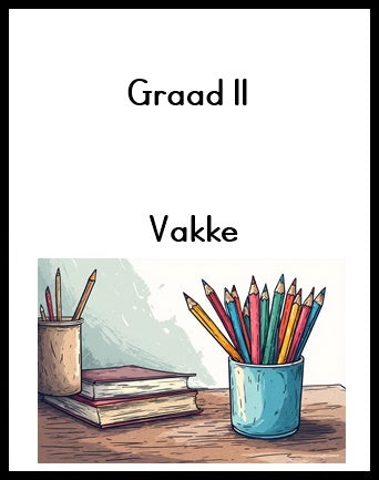 Graad 11 - Vakke
