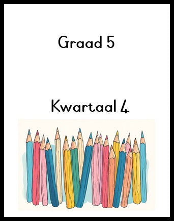 Graad 5 Opsommings (Afrikaans)