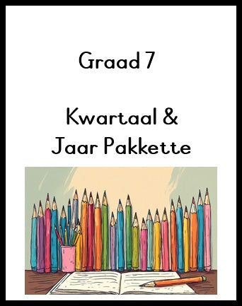 Graad 7 Opsommings (Afrikaans)