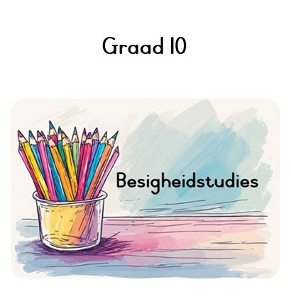 Graad 10 Besigheidstudies
