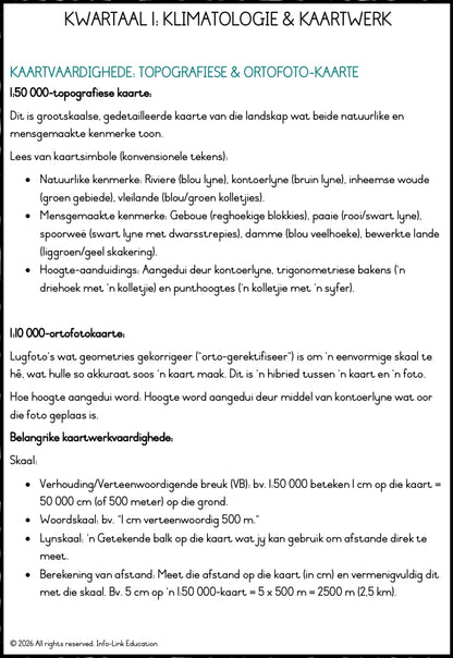 Graad 10 Geografie