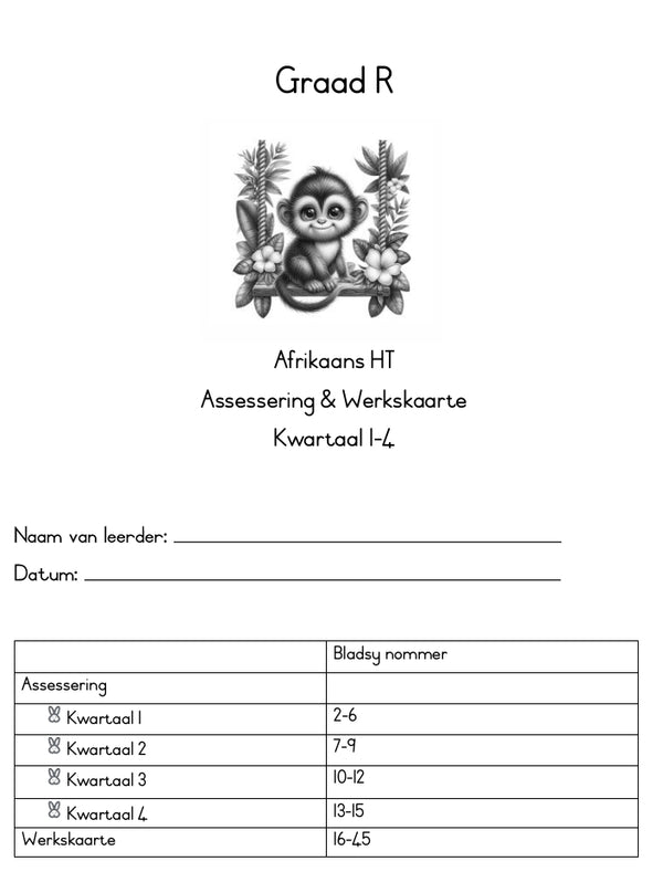 Graad R - Los Vakke – Info-Link Education