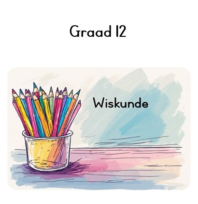 Graad 12 Wisk, Wisk Gelet of Teg Wisk